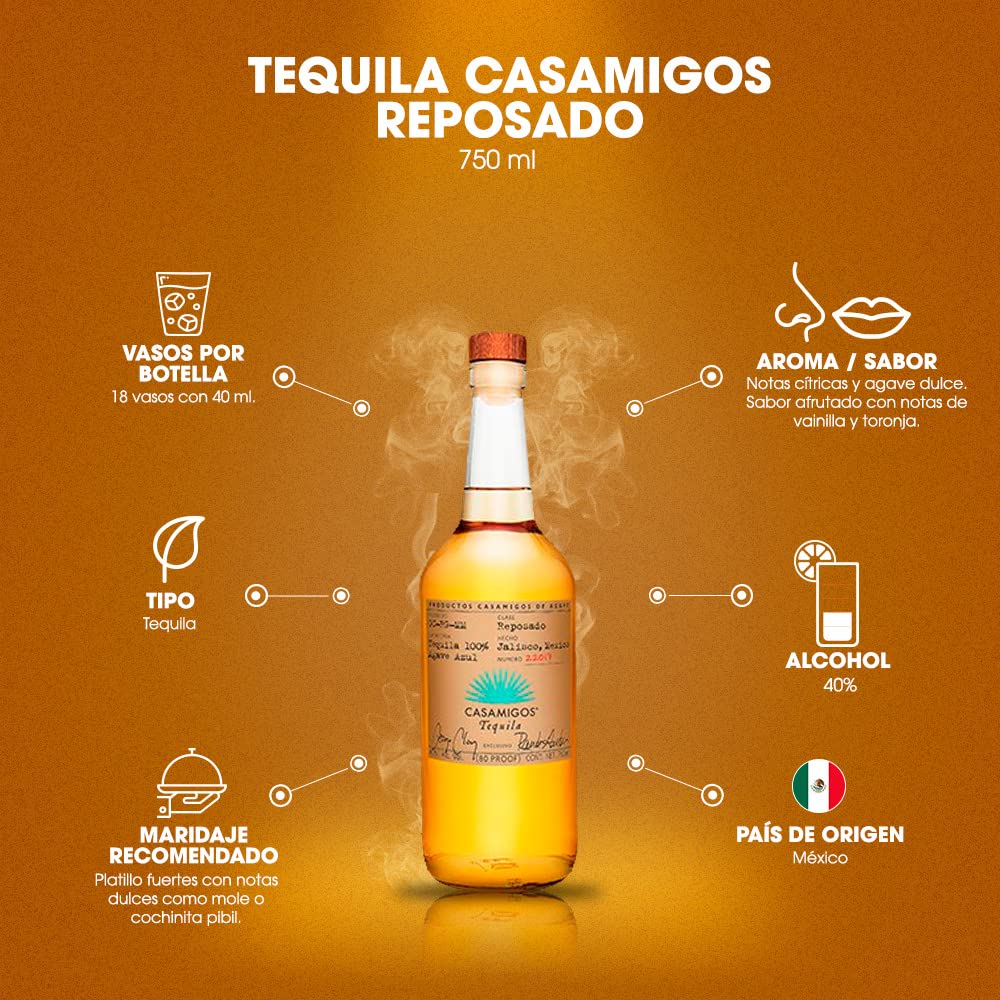 Tequila Casamigos Reposado 750 ml