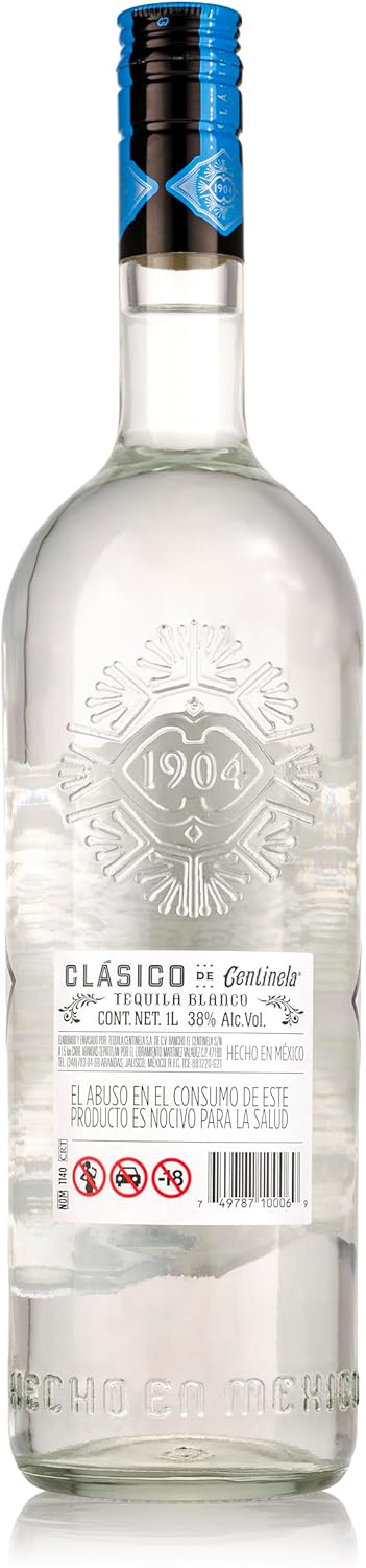 Tequila Centinela Clasico Blanco 1000 ml