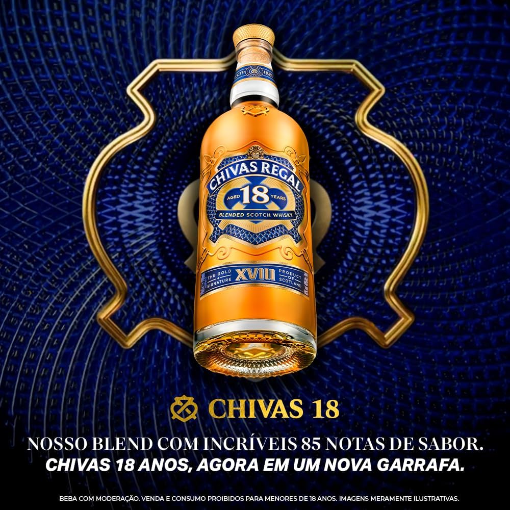 Whisky Chivas Regal 18 Años 750 ml