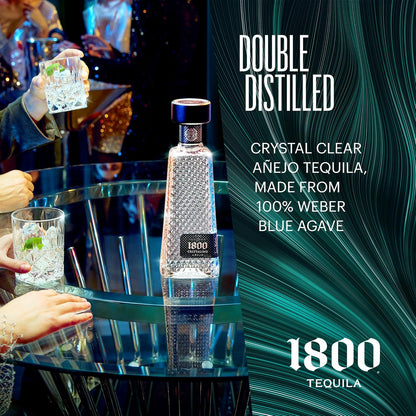Tequila Cuervo 1800 Cristalino Añejo 700 ml