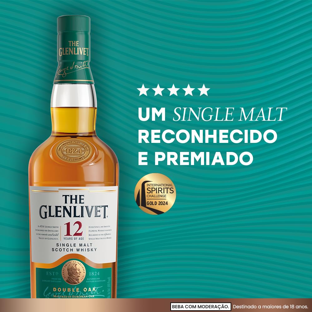 Whisky Glenlivet 12 Años 750 ml