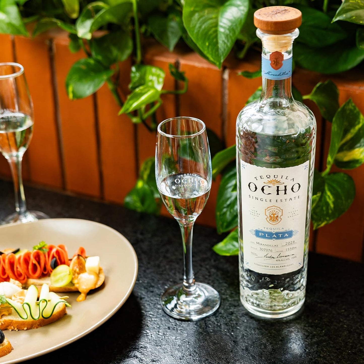 Tequila Ocho Plata 750 ml