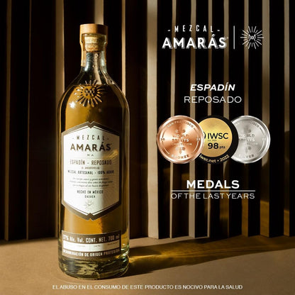 Mezcal Amaras Reposado Espadin 750 ml