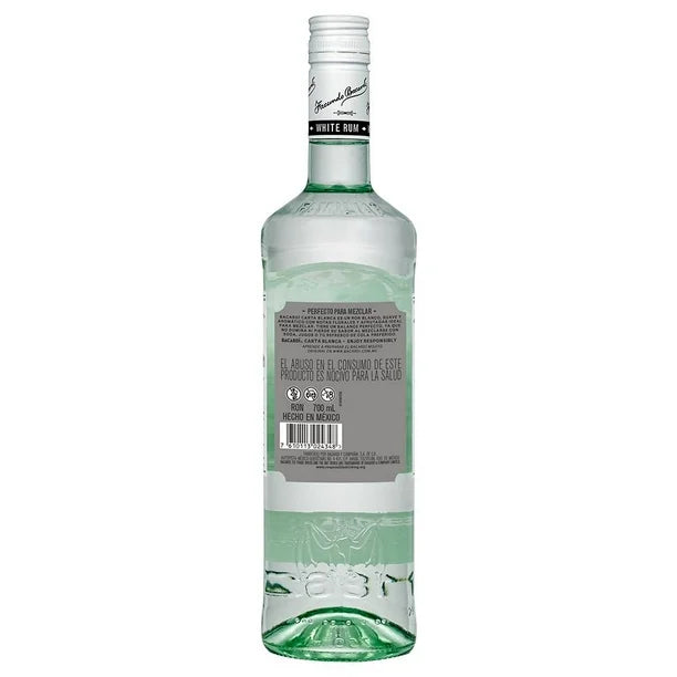 Ron Bacardi Carta Blanca 700 ml