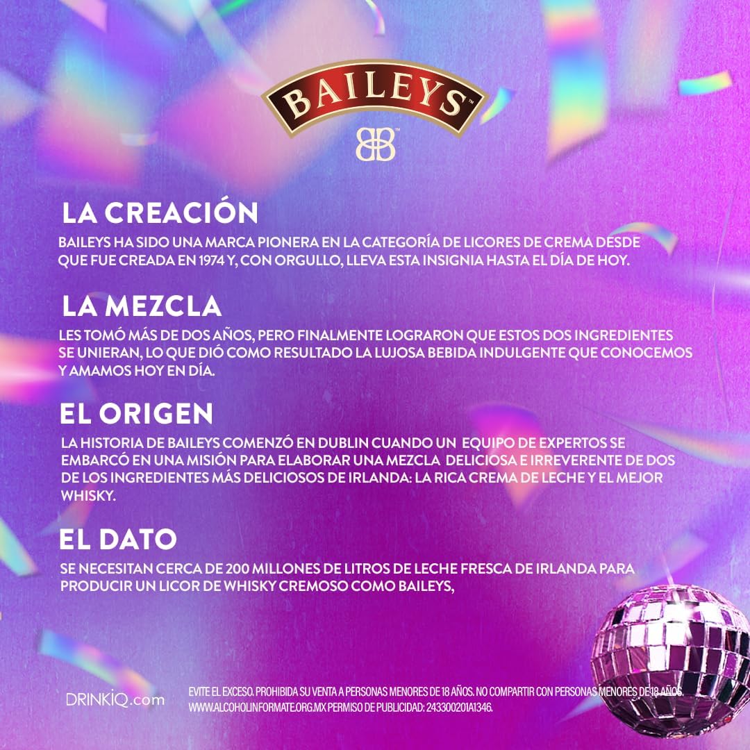 Licor Baileys Irish 1000 ml