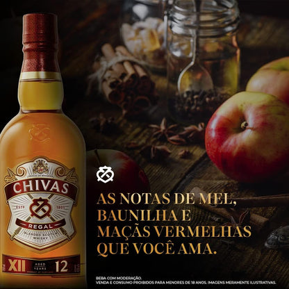 Whisky Chivas Regal 12 Años 1000 ml