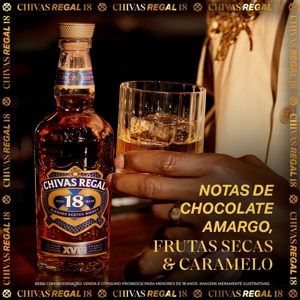 Whisky Chivas Regal 18 Años 750 ml