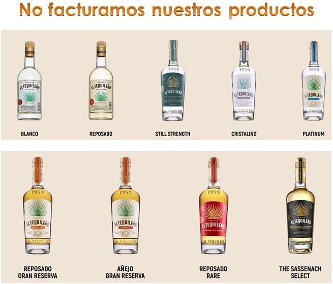 Tequila El Tequileño Reposado 750 ml