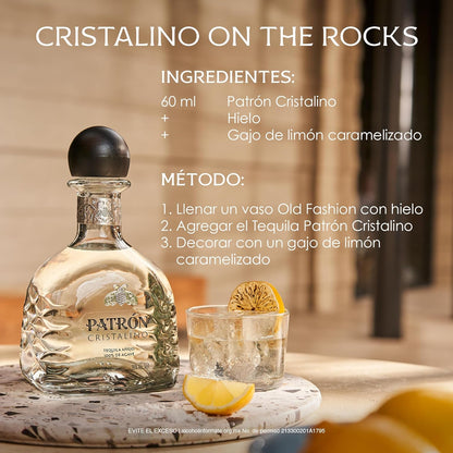 Tequila Patron Cristalino 700 ml