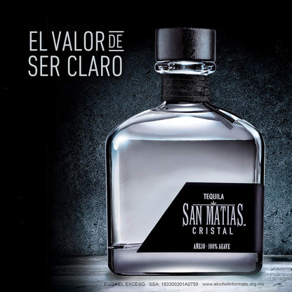 Tequila San Matias Cristal Añejo 750 ml
