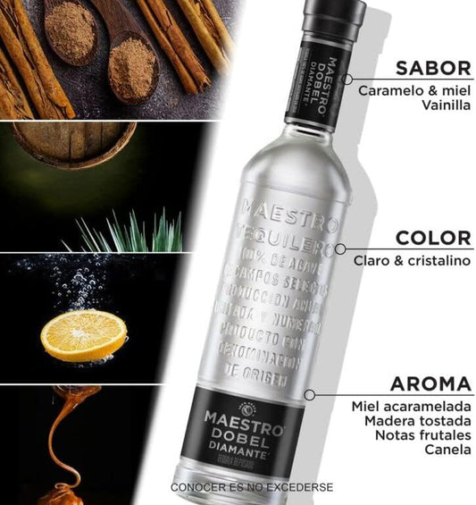 Tequila Maestro Dobel Diamante 700 ml