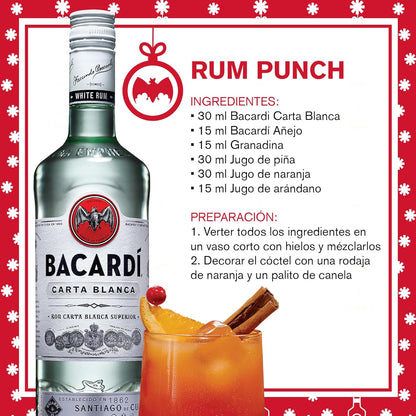 Ron Bacardi Añejo 980 ml