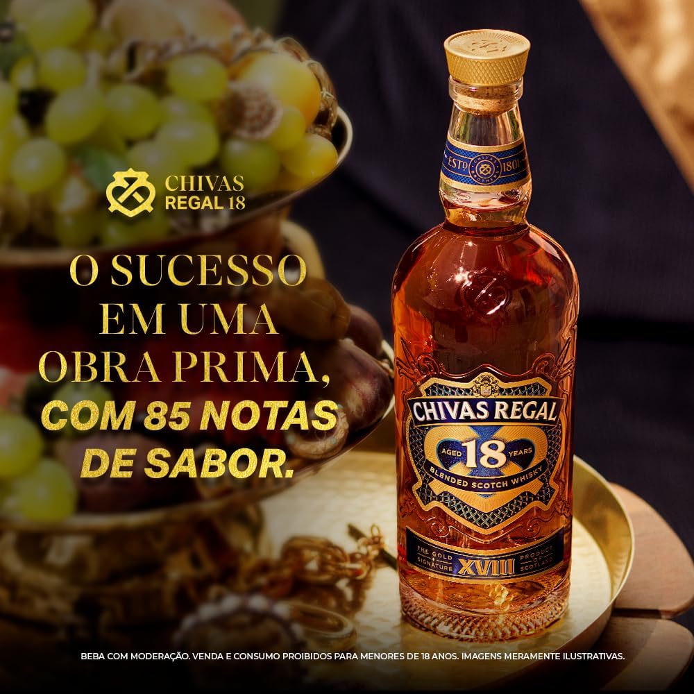 Whisky Chivas Regal 18 Años 750 ml
