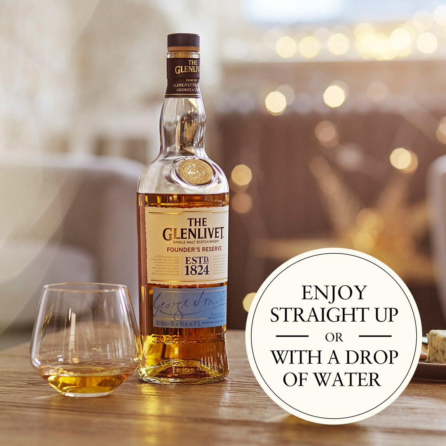 Whisky Glenlivet Founders Res 750 ml