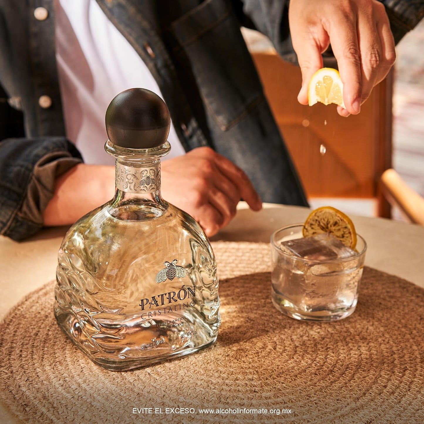 Tequila Patron Cristalino 700 ml