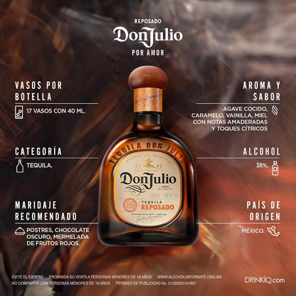 Tequila Don Julio Reposado 750 ml