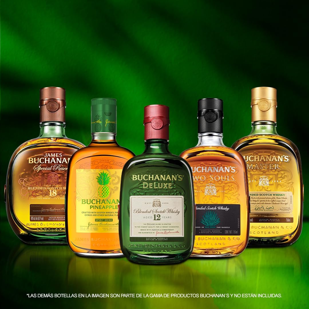 Whisky Buchanans Deluxe 12 Años 1000 ml - Importado