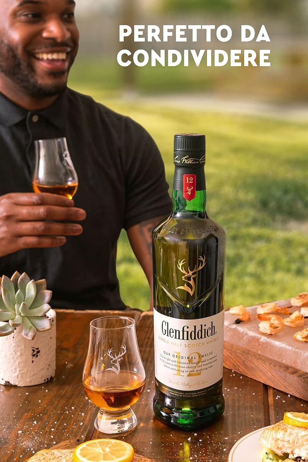 Whisky Glenfidich 12 Años 750 ml