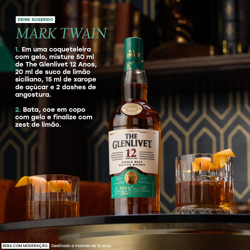 Whisky Glenlivet 12 Años 750 ml