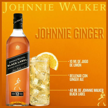 Whisky Johnnie Walker Black Label 750 ml - Diageo