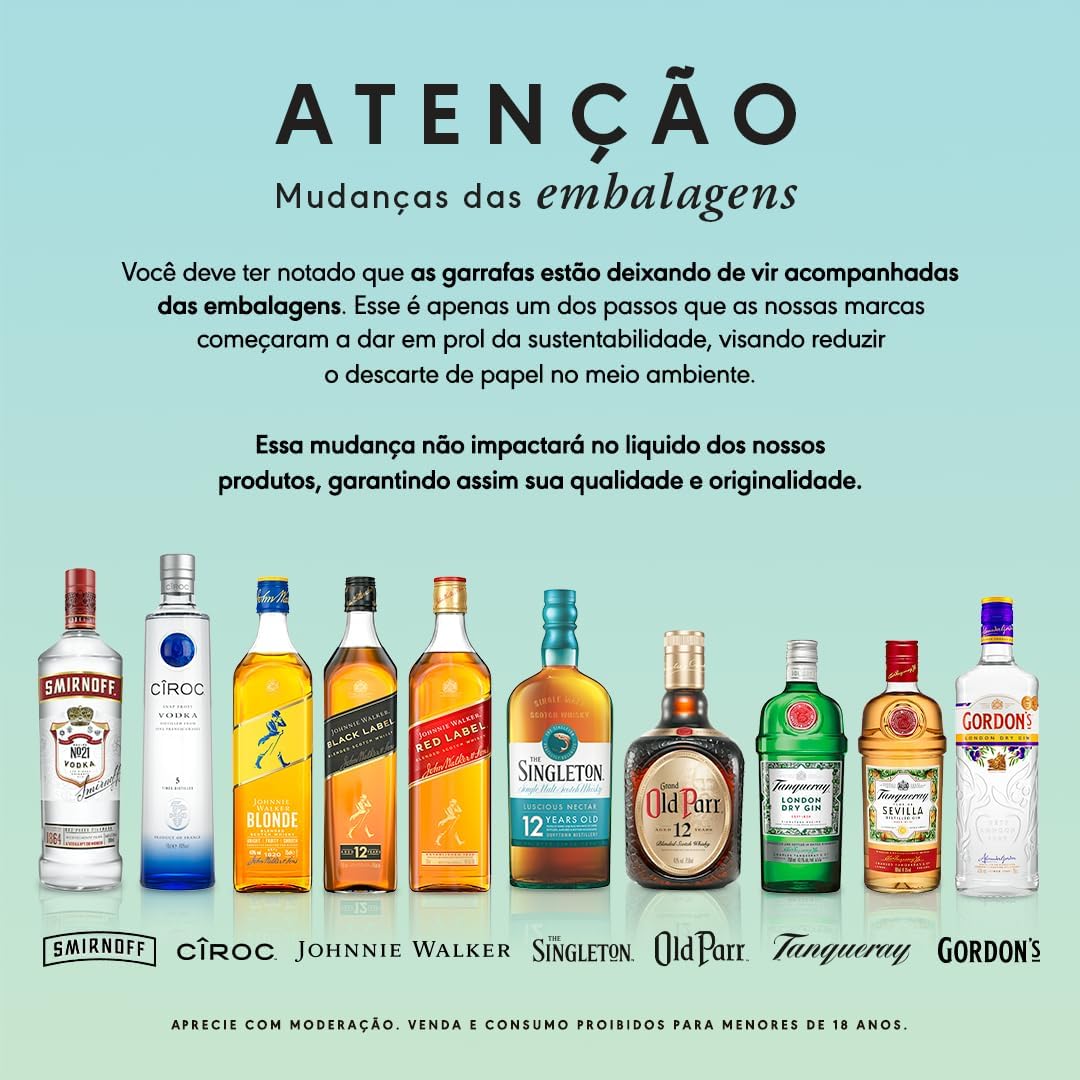 Whisky Johnnie Walker Red Label 700 ml - Importado