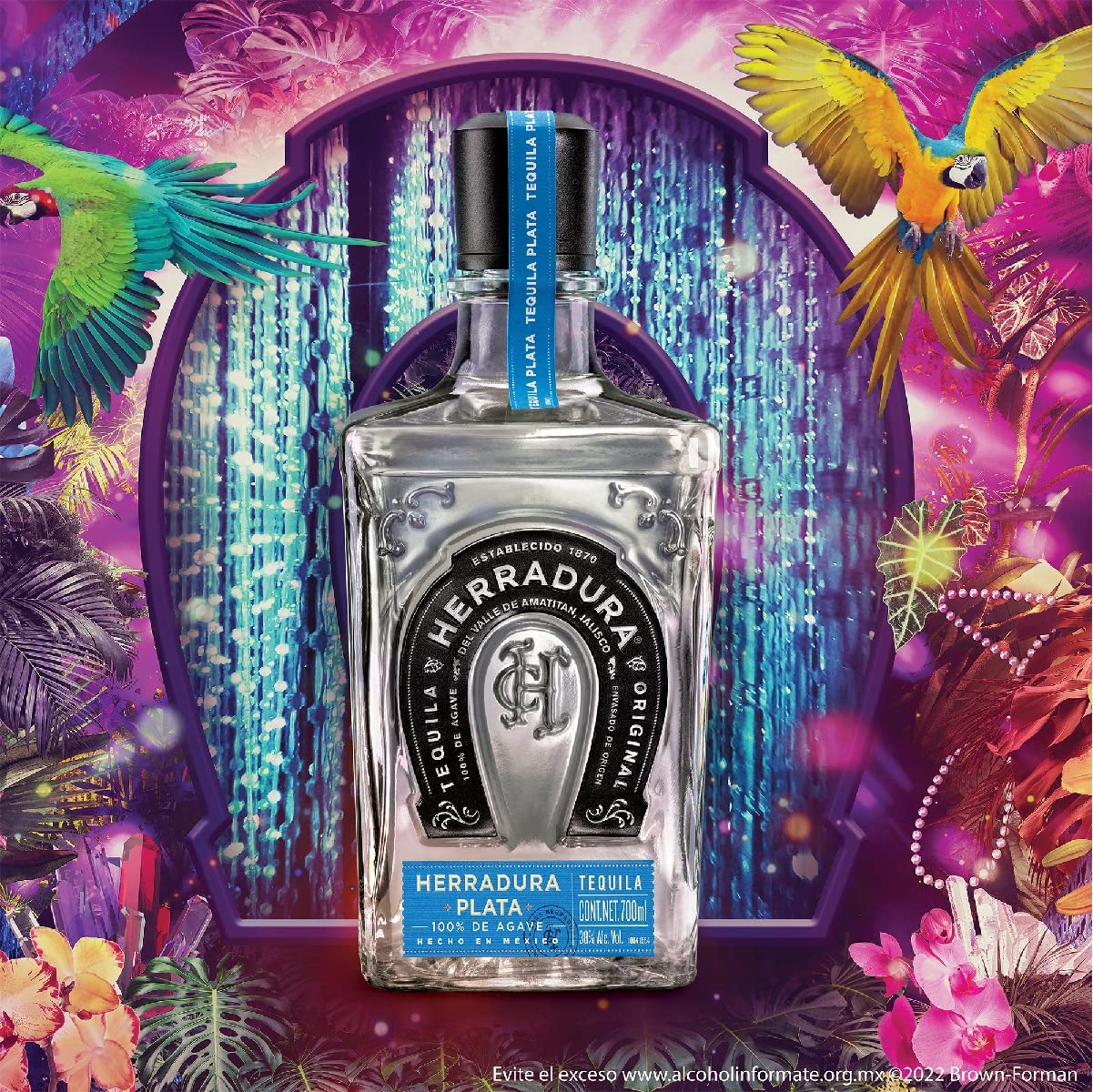 Tequila Herradura Plata 700 ml
