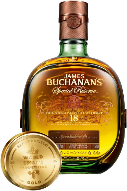 Whisky Buchanans 18 Años 750 ml - Diageo